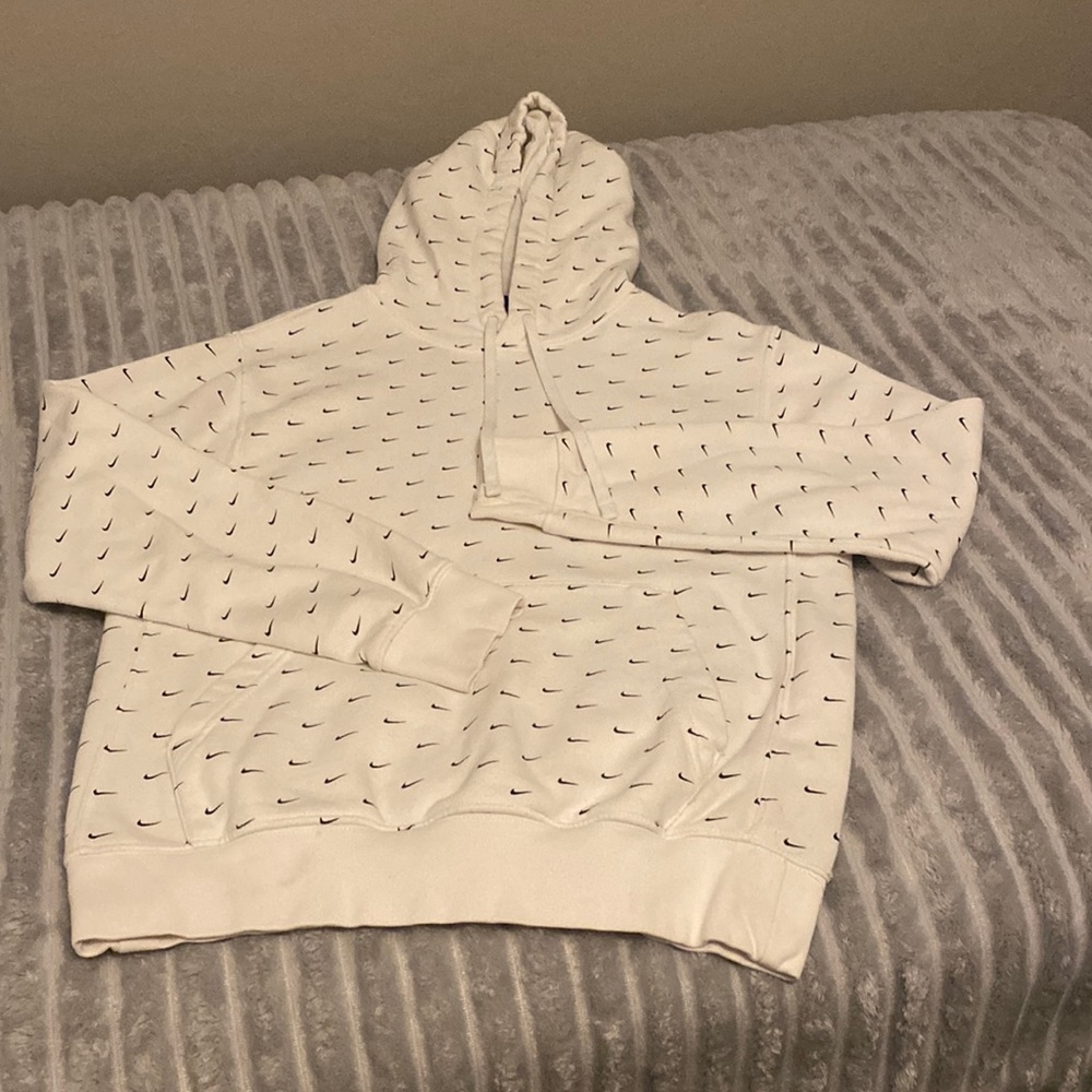 Nike white and black hoodie men’s size small